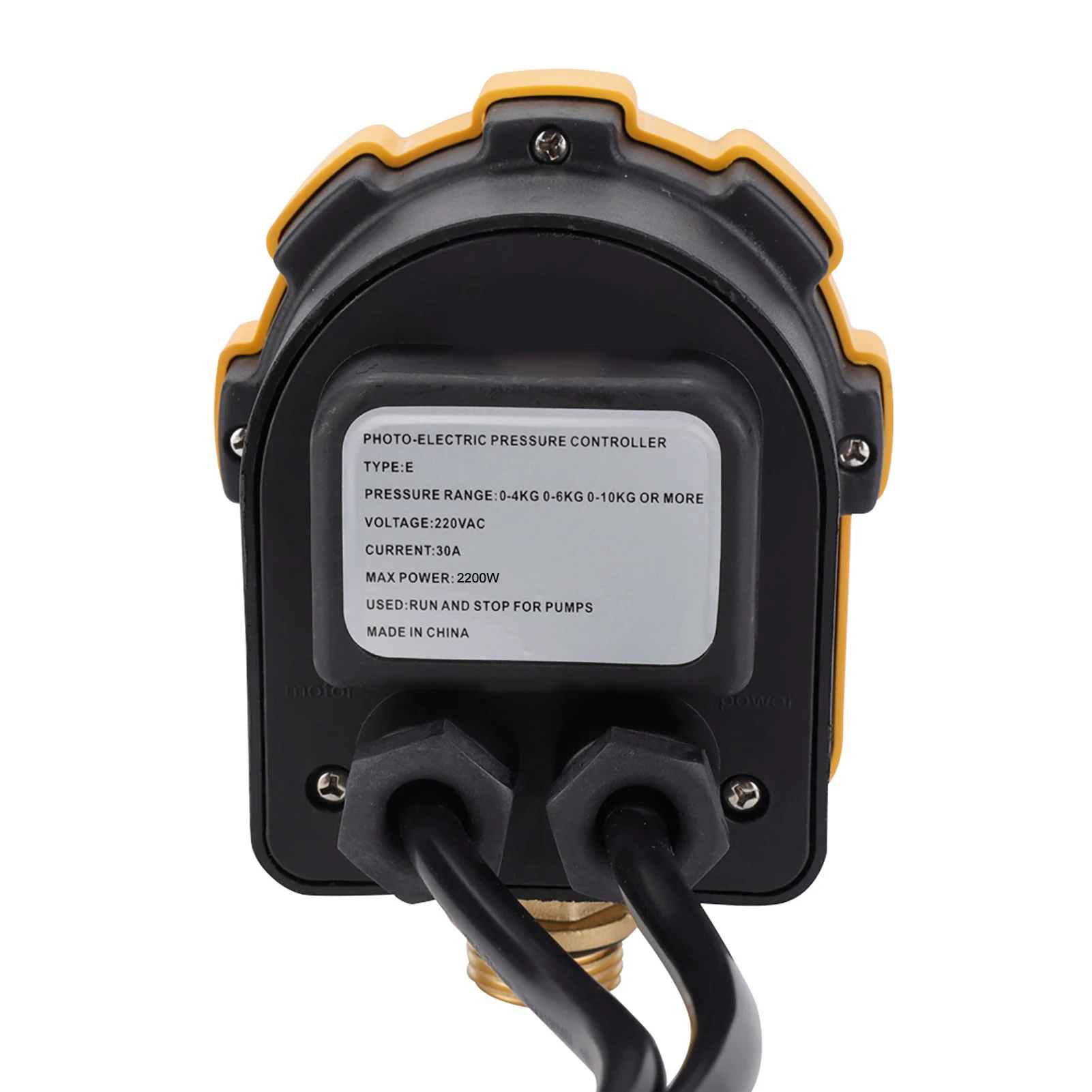 Pressure control switch  for Water Pump Pressure Switch 10 Bar Pressure Controller Unit Electronic Switch Pump Replacement Parts