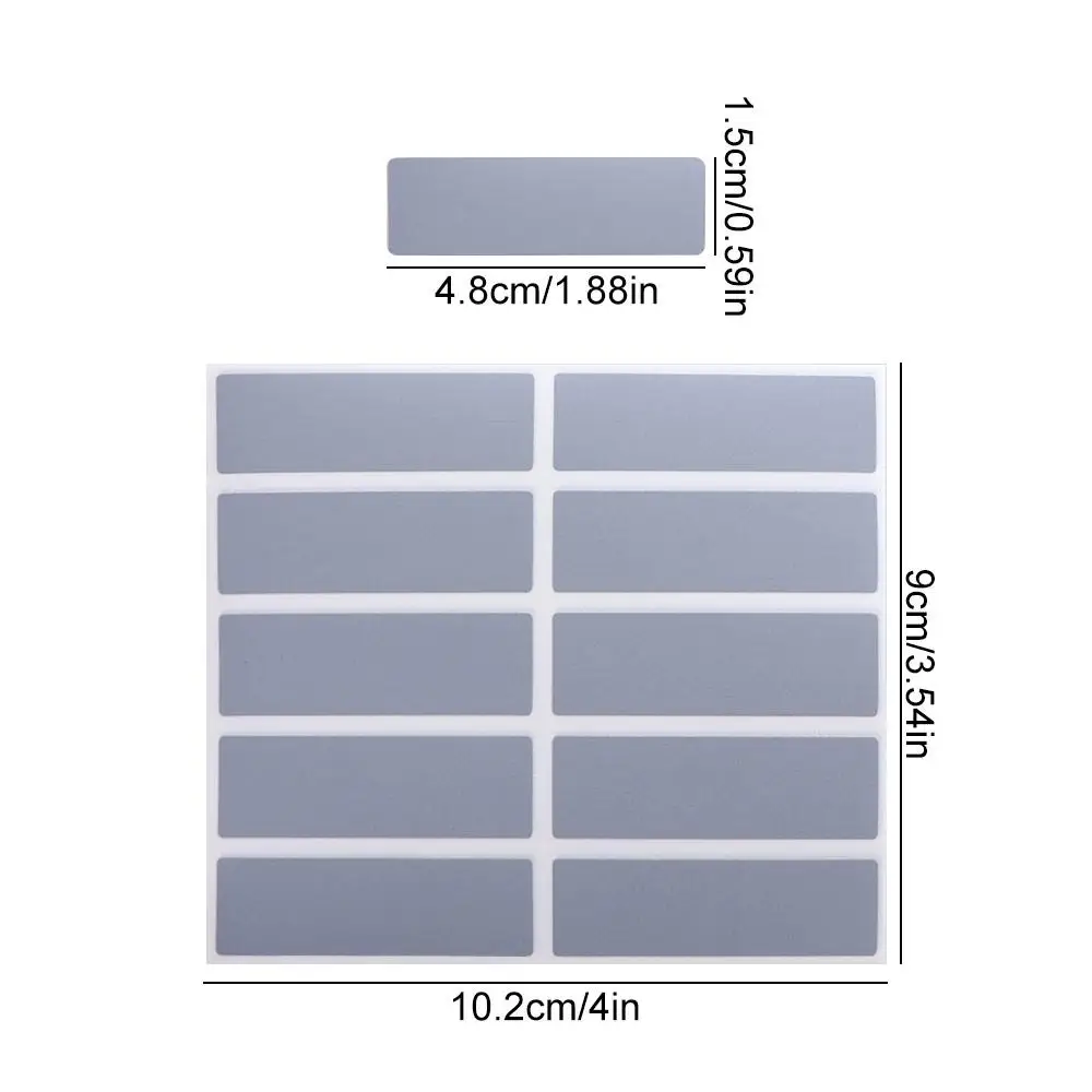 100pcs Rectangular Scraping Stickers Scratch Cards Funny Creative Scratch Off Stickers Adhesive Scratch Off Cards Gift Raffle