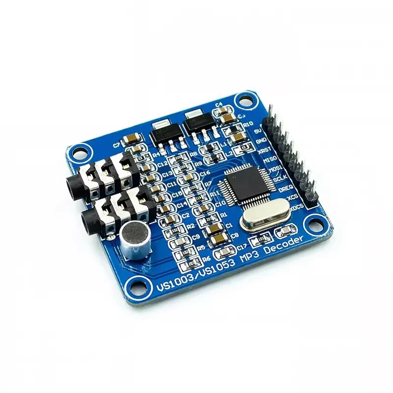 VS1003B MP3 Decoder Module with Mic for STM32 Arduino Audio Player Recording Development Board