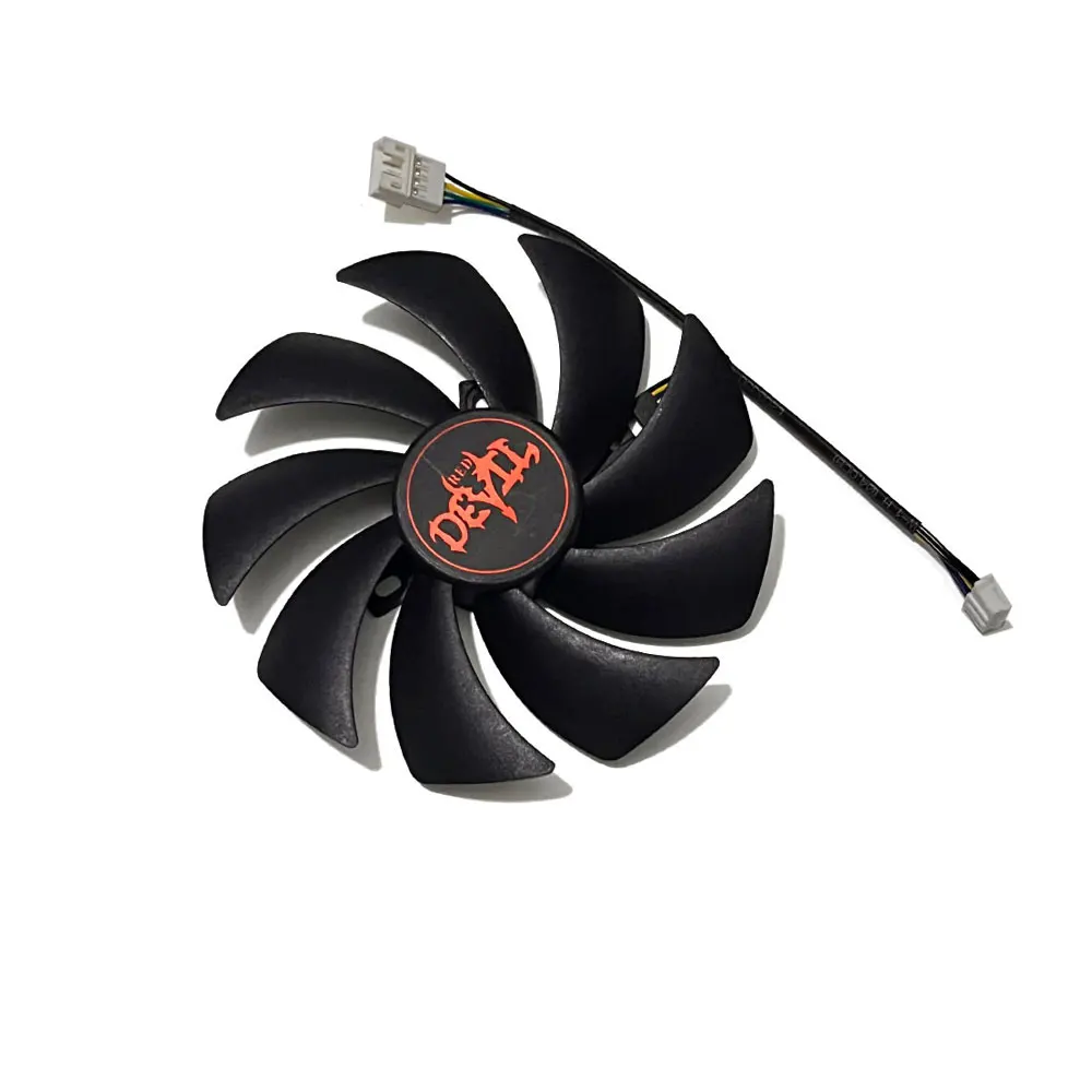 New FD9015U12D 85MM-95MM 4PIN 12V 0.5A GPU Cooling Fan,For POWERCOLOR RX6700XT 6750XT 6800 6800XT 6900XT Red Devil OC Video card