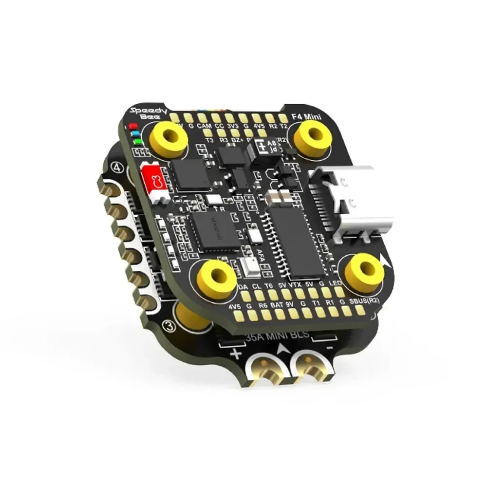 SpeedyBee F405 Mini BLS 20x20 Stack - 35A 4 em 1 ESC, F405 FC 3-6S, Bluetooth, DJI para FPV Freestyle/Drones de corrida