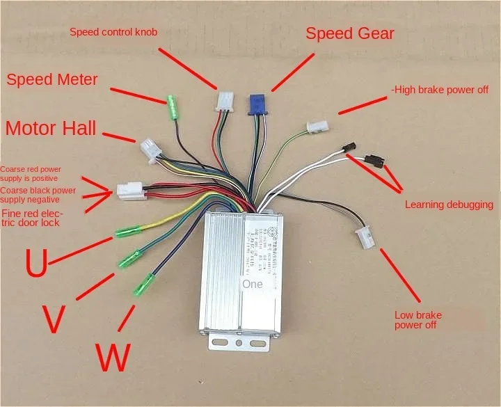 DC24-36V E-Bike Controller Driver Unit Scooter Controller