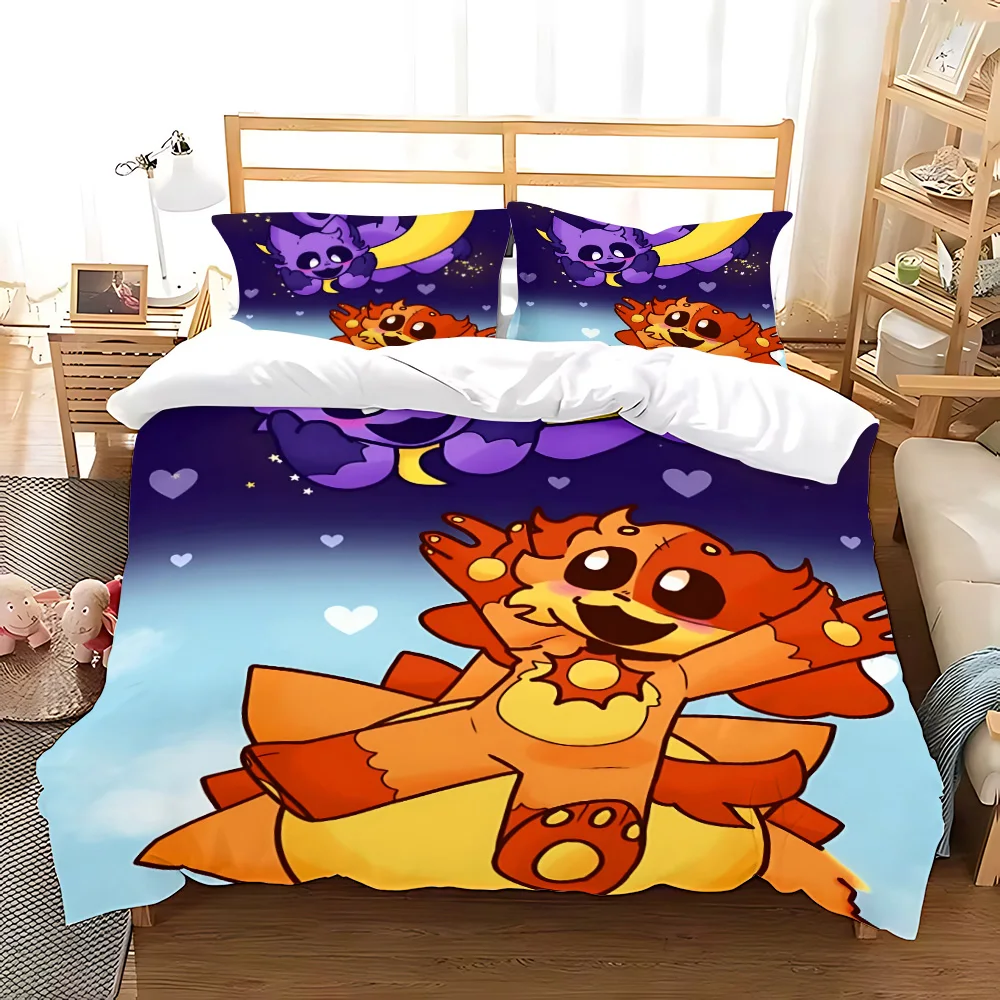 3d Print Game CatNap X DogDay Bedding Sets Comforter Quilt Bed Cover Duvet Cover Pillow Case 2-3 Pieces Sets Bedroom Decoration view 4