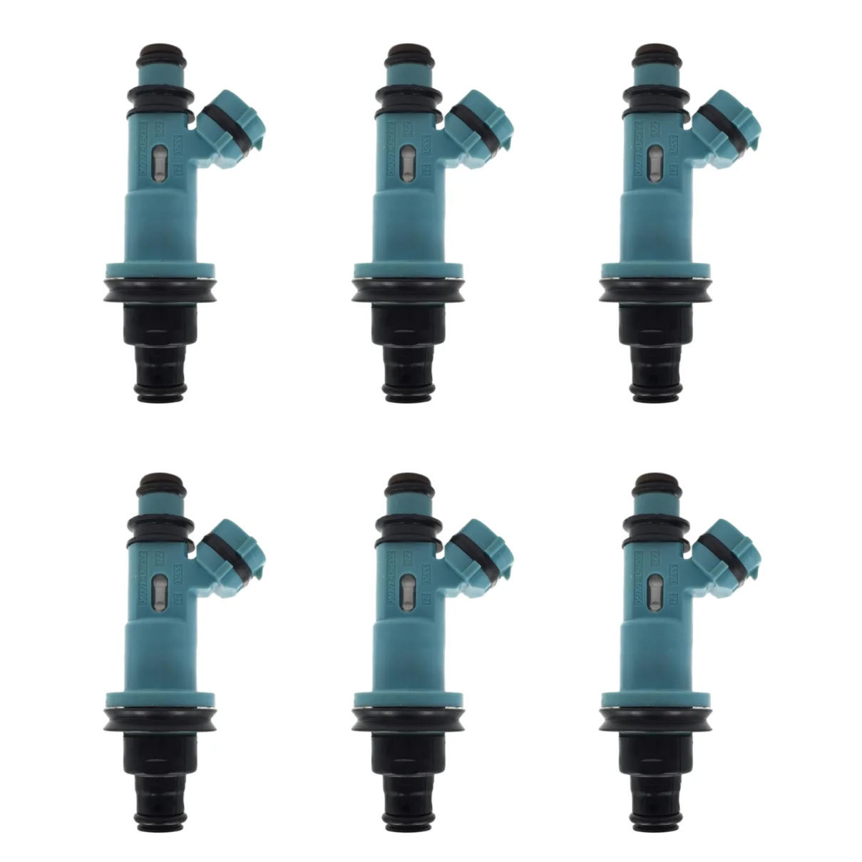 PEIVSO 6pcs/lot Fuel Injectors 23250-46090 23209-46090 For 1998-2005 Toyota Supra Lexus GS300 IS300 Auto Parts