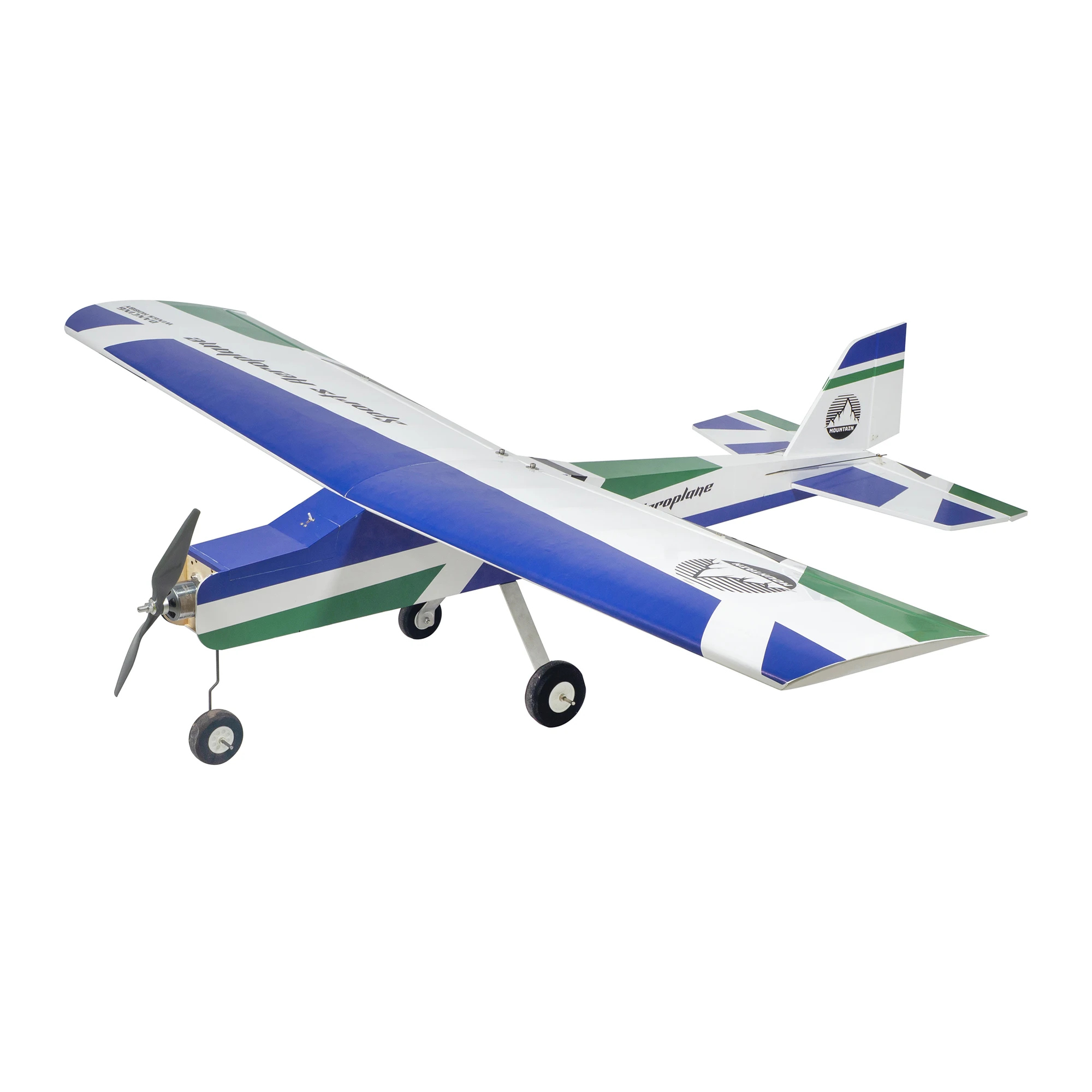 AEO BIGBLUE 1800mm Wingspan Balsa Wood RC Airplane Laser Cut Kit Training Tow Plane Fixed Wing Model Aircraft Electric Gas Power