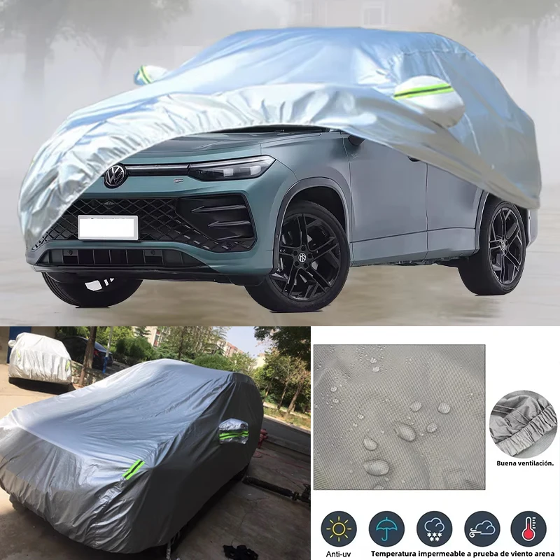 

For Volkswagen Tayron Outdoor Protection Full Car Covers Snow Cover Sunshade Waterproof Dustproof Exterior Car Accessories