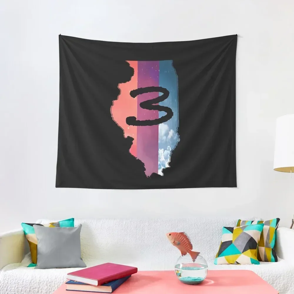 

Chance the Rapper IL (black) Tapestry Wallpaper Bedroom Bedroom Deco Tapestry