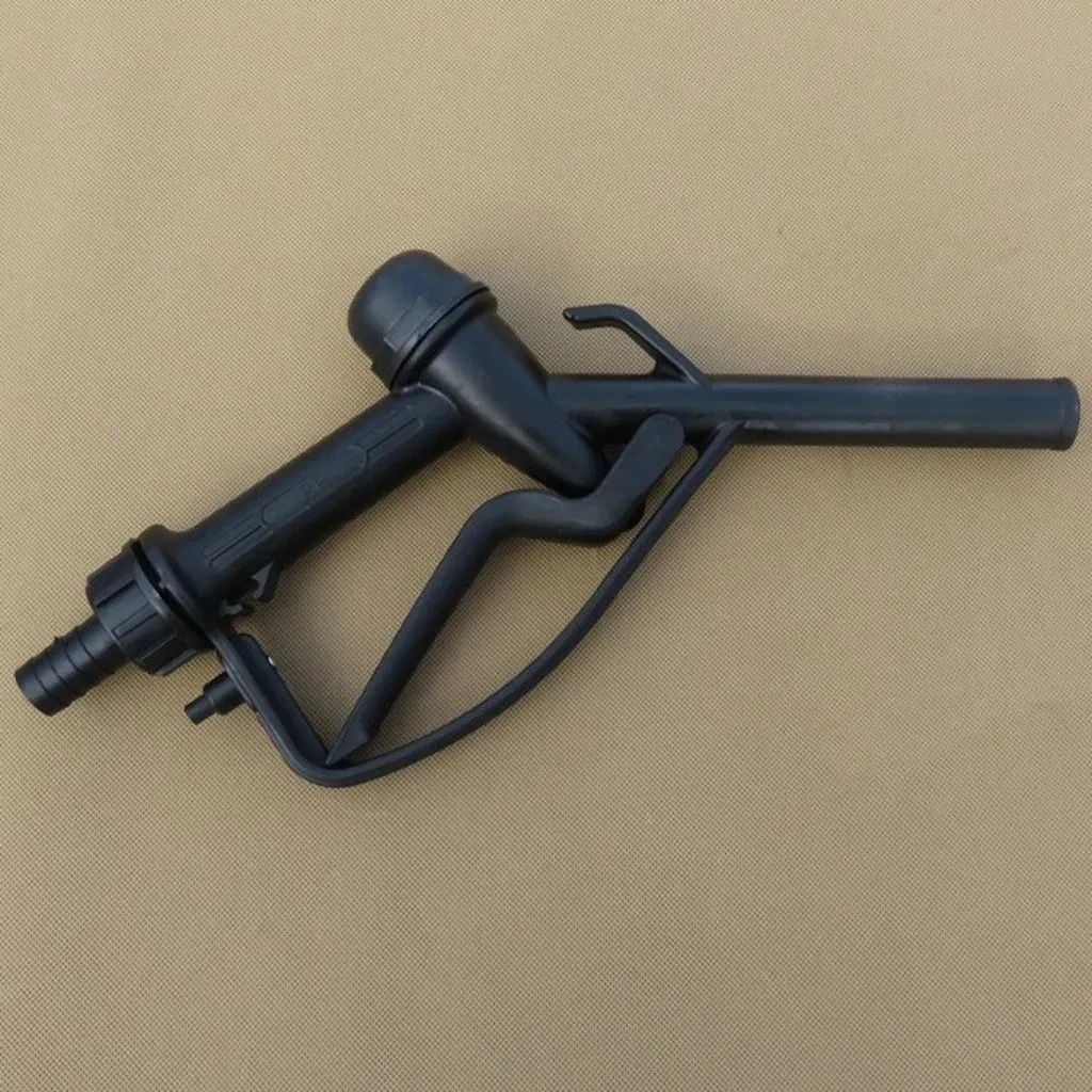 Plastic Manual Heavy Duty Fuel Nozzle Gun with Hook 25mm / 20mm Gasoline Nozzle, Max Flow 45L/m flowmeter Meters