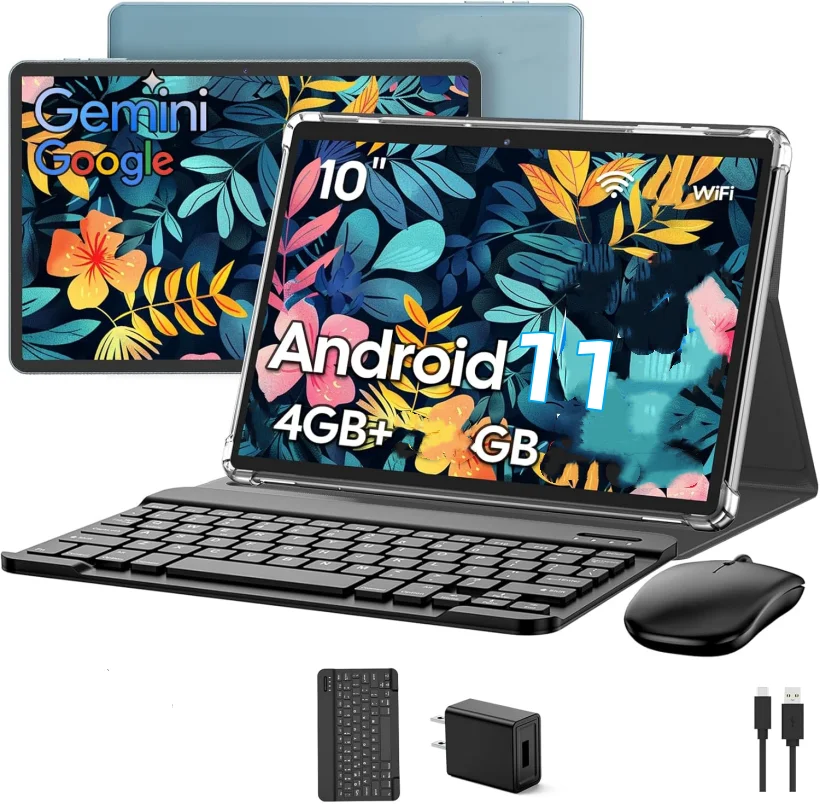 10.1인치, T10, RAM 4GB, ROM 64GB, S22, 안드로이드 11 태블릿, CPU: Sun50iw, 듀얼 카메라, 1280 x 800 픽셀, Wi-Fi, 옥타코어 Cortex-A53