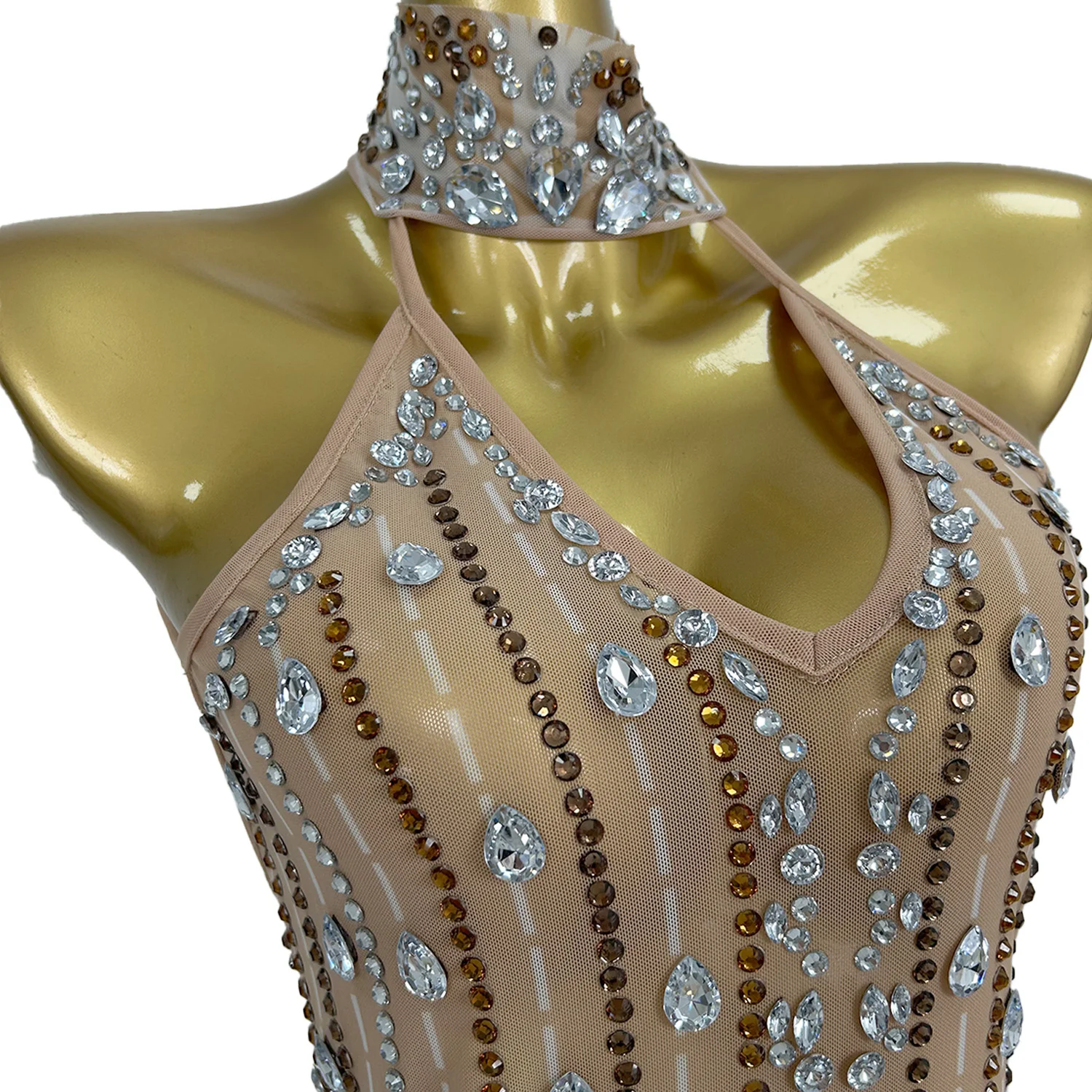 Chuliuxiang femmes élégantes haut de gamme robe de soirée Sexy Perspective maille épissage plume jupe robes de bal anniversaire nouvel an robe