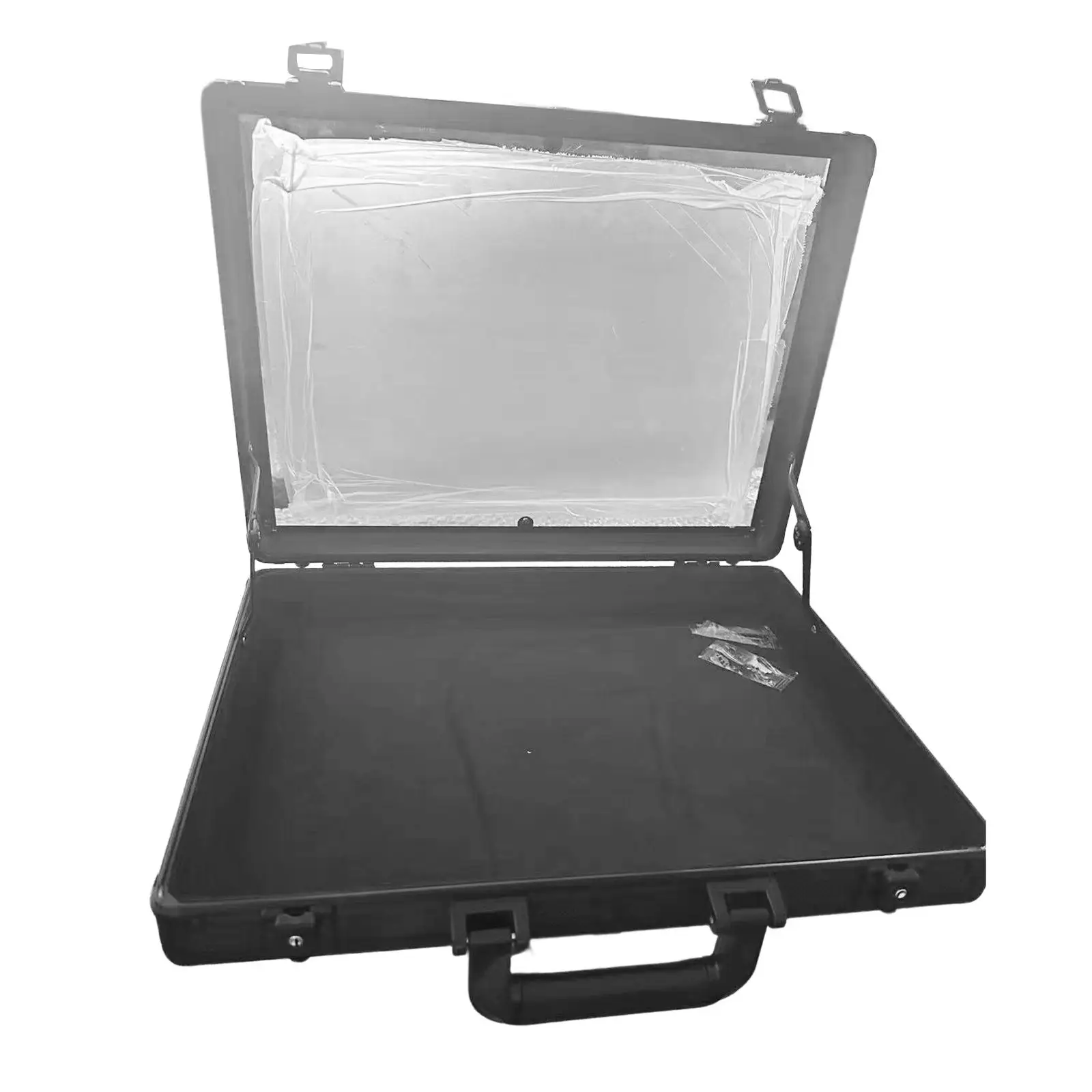 Trading Card Display Case Collectible Card Container Portable Dustproof with Handle for Earring Conventions Exhibition Badges