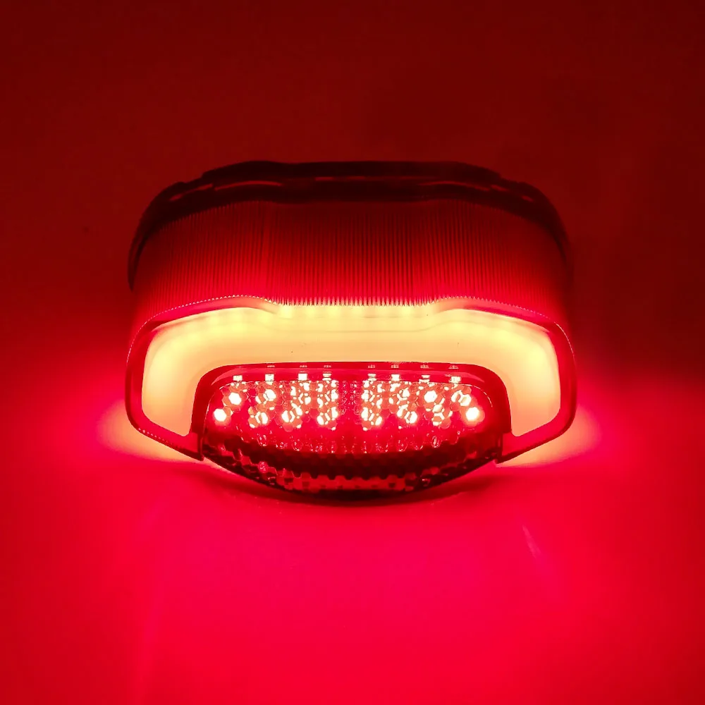 Modified Motorcycle LED Integrated Tail Light With Turn Signal For Honda CB650R CB300R CBR650R Brake Stop Running Indicator Lamp