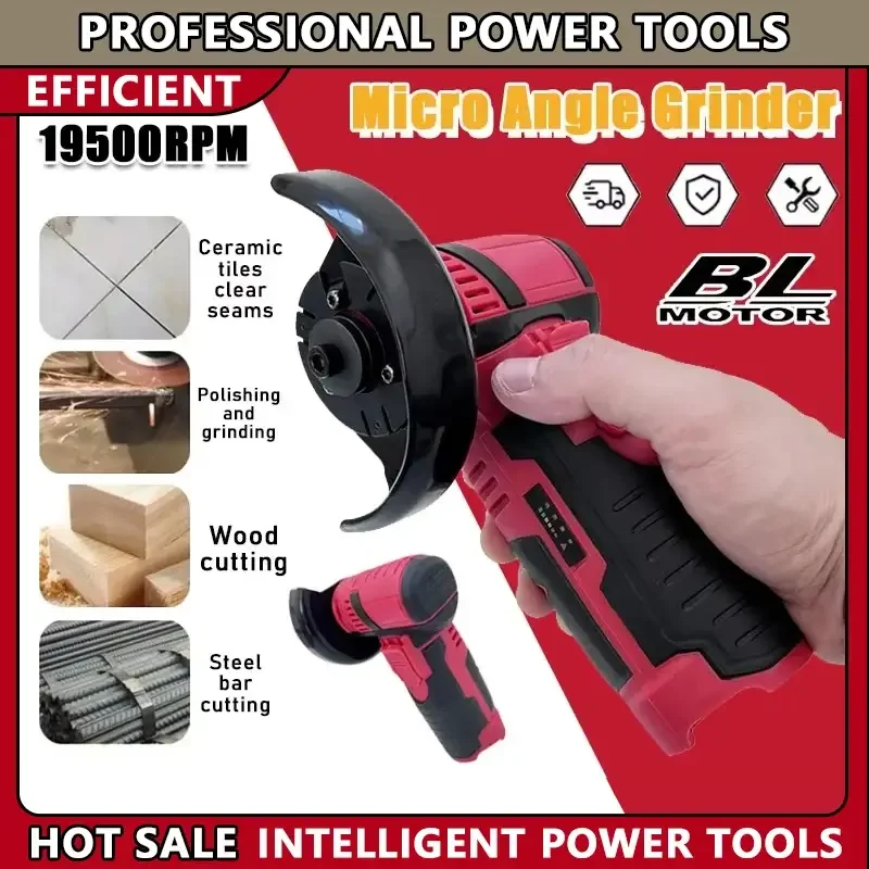 

Миниатюрная 12В бесщеточная угловая шлифовальная машина для алмазной резки, беспроводной электроинструмент для аккумулятора Milwaukee 12В