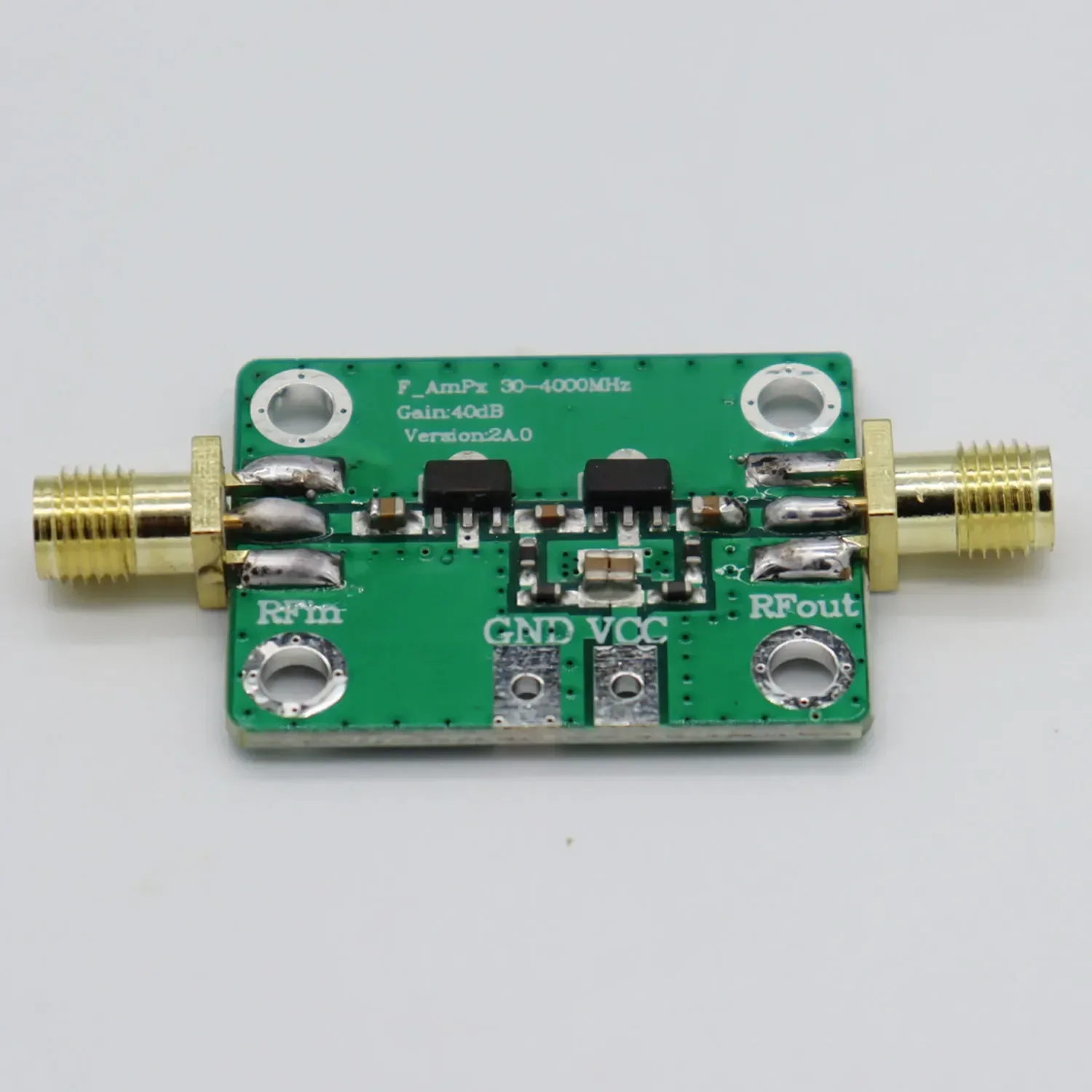 New 30-4000MHz 40dB Gain RF Amplifier Module, High Frequency Amplifier Board Gain Module, Amateur Radio, RF meter