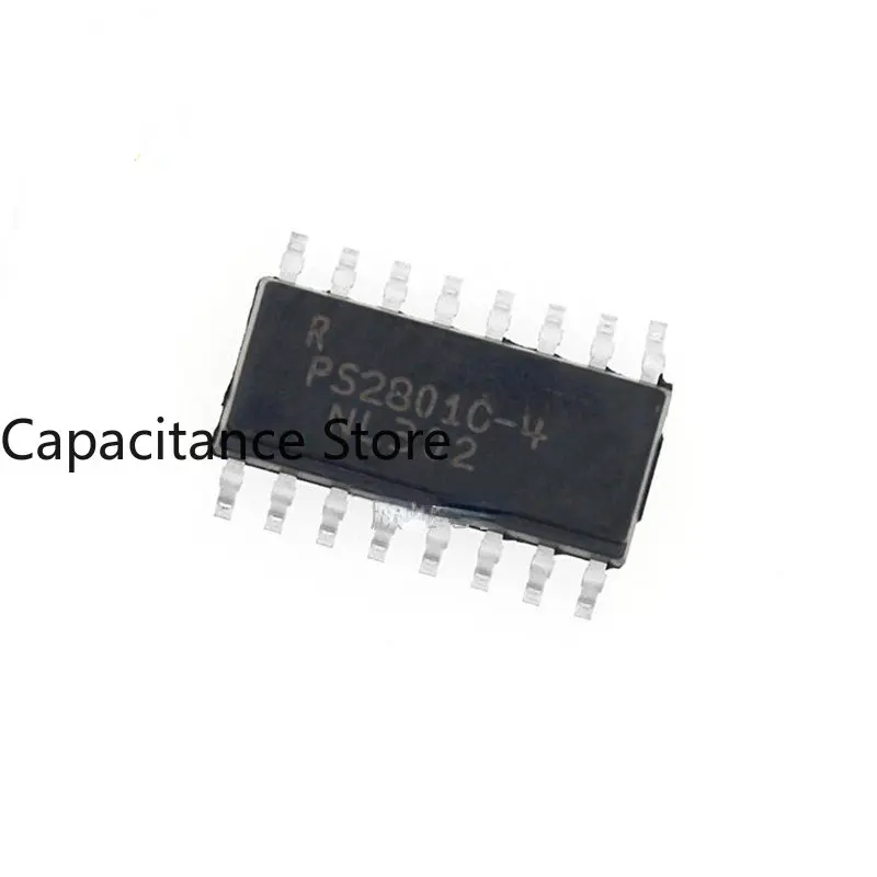 SMD PS2801 PS2801-4 PS2801-4-F3-A transistor/photoelectric output SOP-16 package