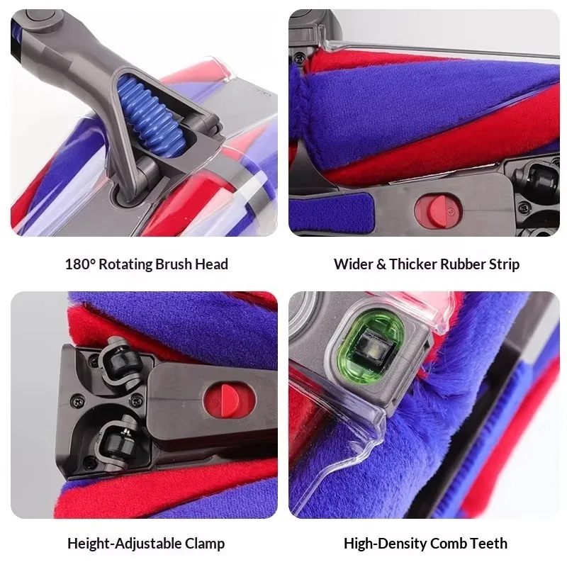 Factory Production Applicable 220V Vacuum Cleaner Brush Head Accessories for V7/V8/V10Models with Automatic Brush