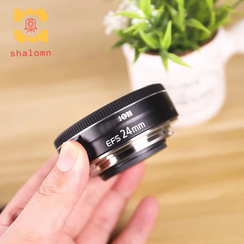 Новый оригинальный объектив EF-S 24 мм F2.8 STM для Canon EOS 500D 550D 600D 650D EFS24mmf2.8 STM широкоугольный Prime объектив с большим центром