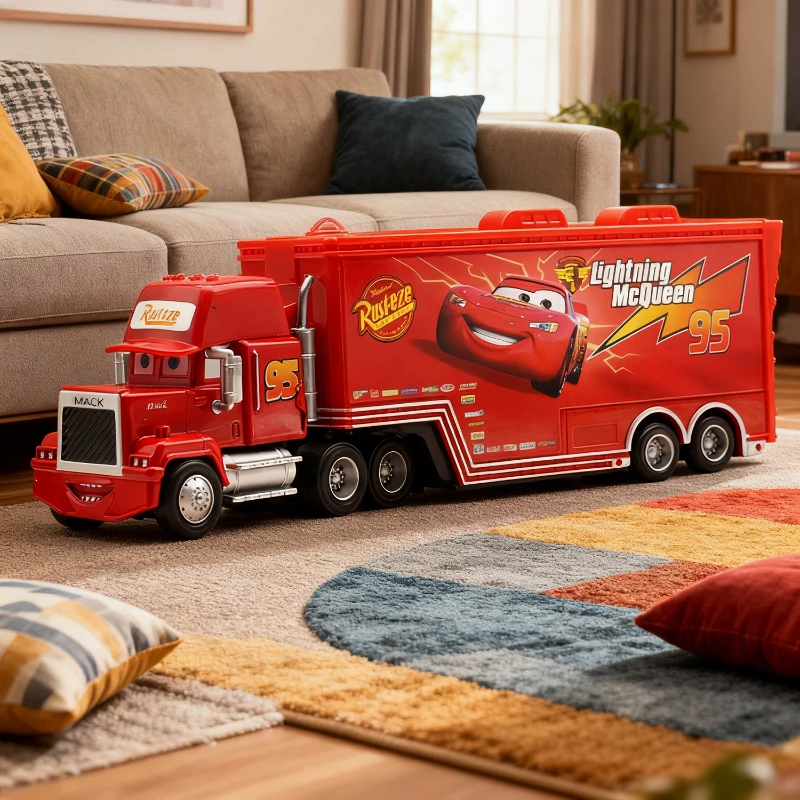 

2026 НОВЫЙ автомобиль Disney Pixar Lightning McQueen The King Mater 1:55, литая под давлением модель автомобиля из металлического сплава, игрушка для детей, подарок на день рождения, новый год