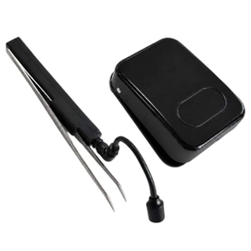 1W Cordless Eyelash Tweezer With LED UV Light, For Lash Extension Handheld Quick Cure Glue Adhesive Lamp System