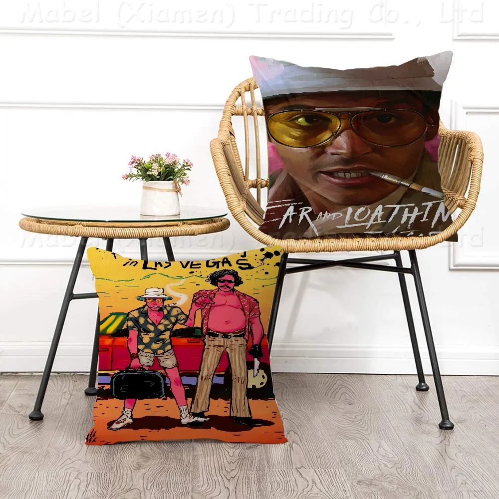 Movie Fear And Loathing In Las Vegas Pillow Cushion Cover Pillowcase Living Room Sofa Home Decor Customized