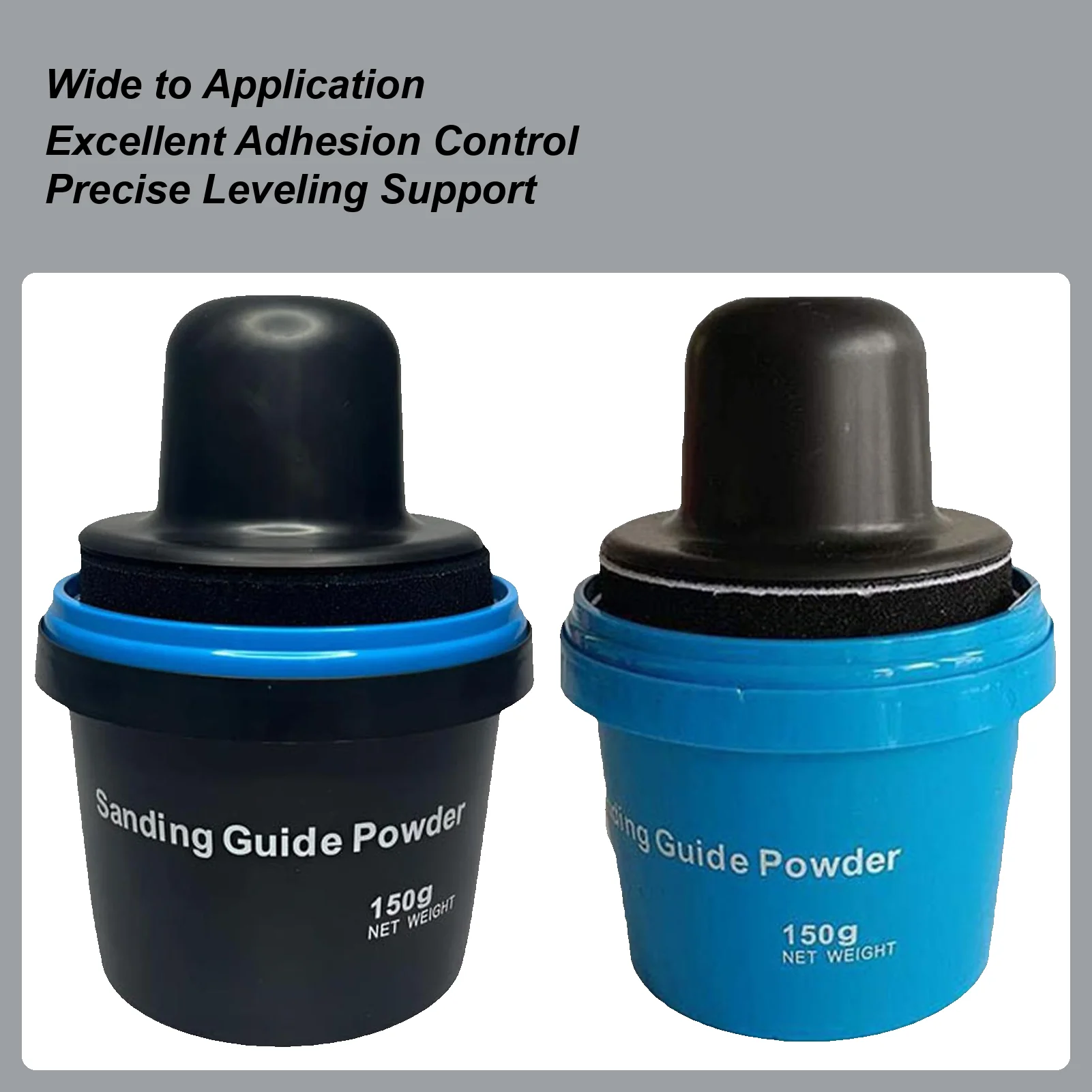 

Сухое черное шлифовальное направляющее покрытие, 150 г, направляющий порошок для ремонта кузова, автомобильное покрытие, герметичный порошок