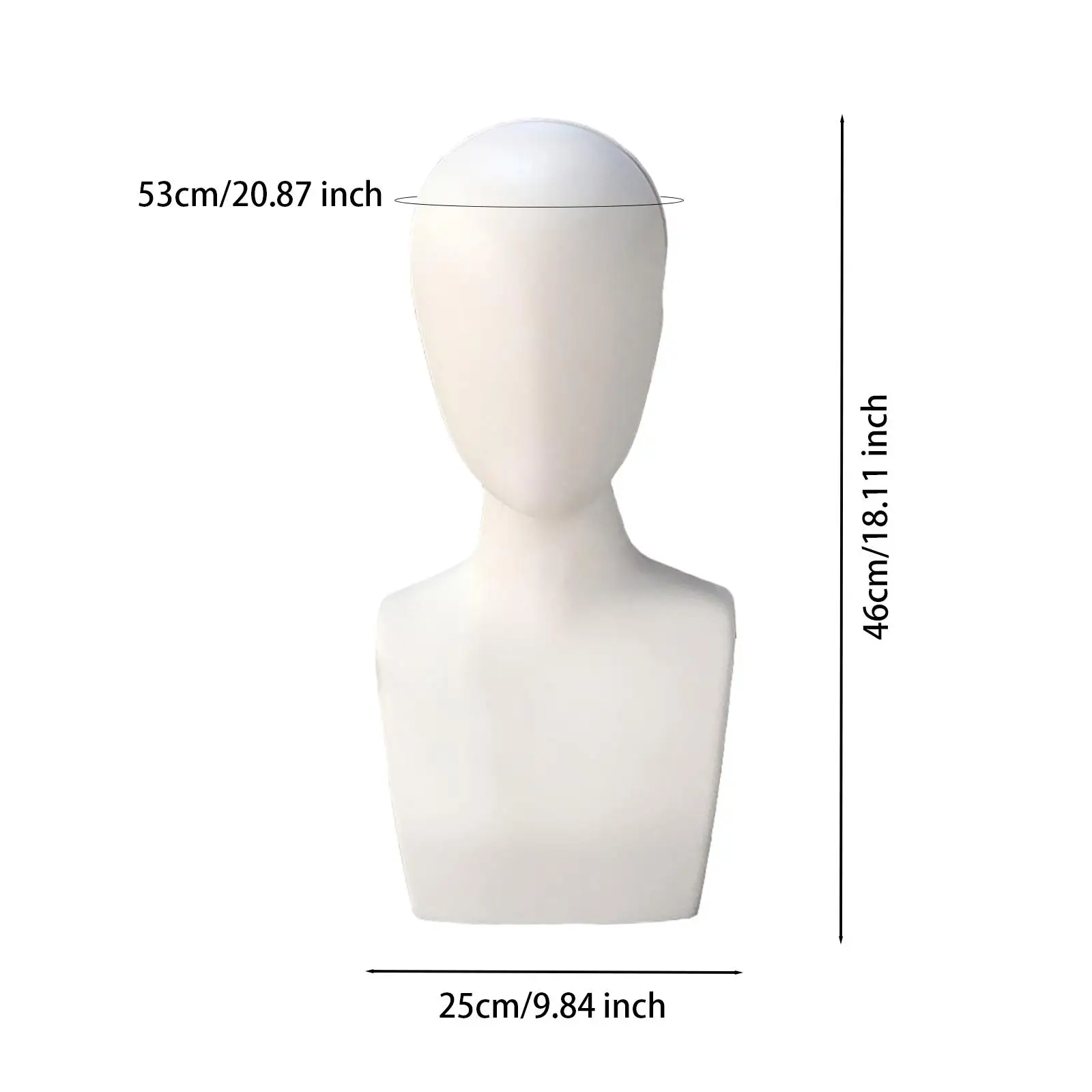 หัวนางแบบมัลติฟังก์ชั่นขาตั้งวิกผมสำหรับผ้าโพกศีรษะวิกผมทำสร้อยคอหมวก