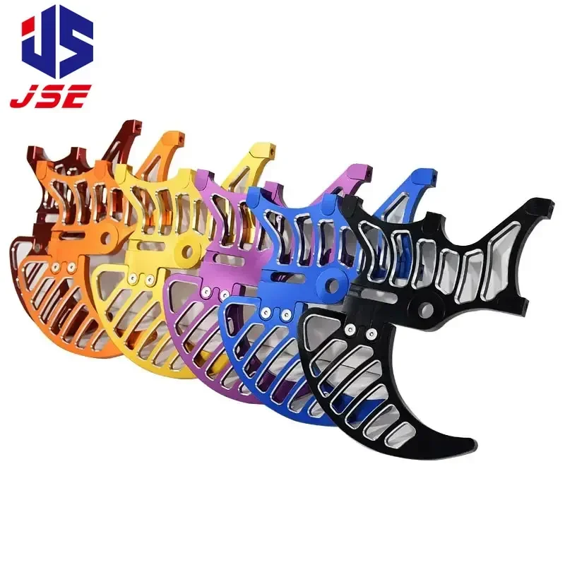 For SURRON Light Bee X Segway X160 X260 Talaria Sting Dual Caliper Mount Shark Fin Disk Disc GuardAlloy Off-road Parts SUR-RON