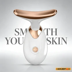 Micro-Current EMS Face Lifting Massager, Portable with Ions Boost for Instant Firming, Wrinkle Smoothing & Jawline Sculpting