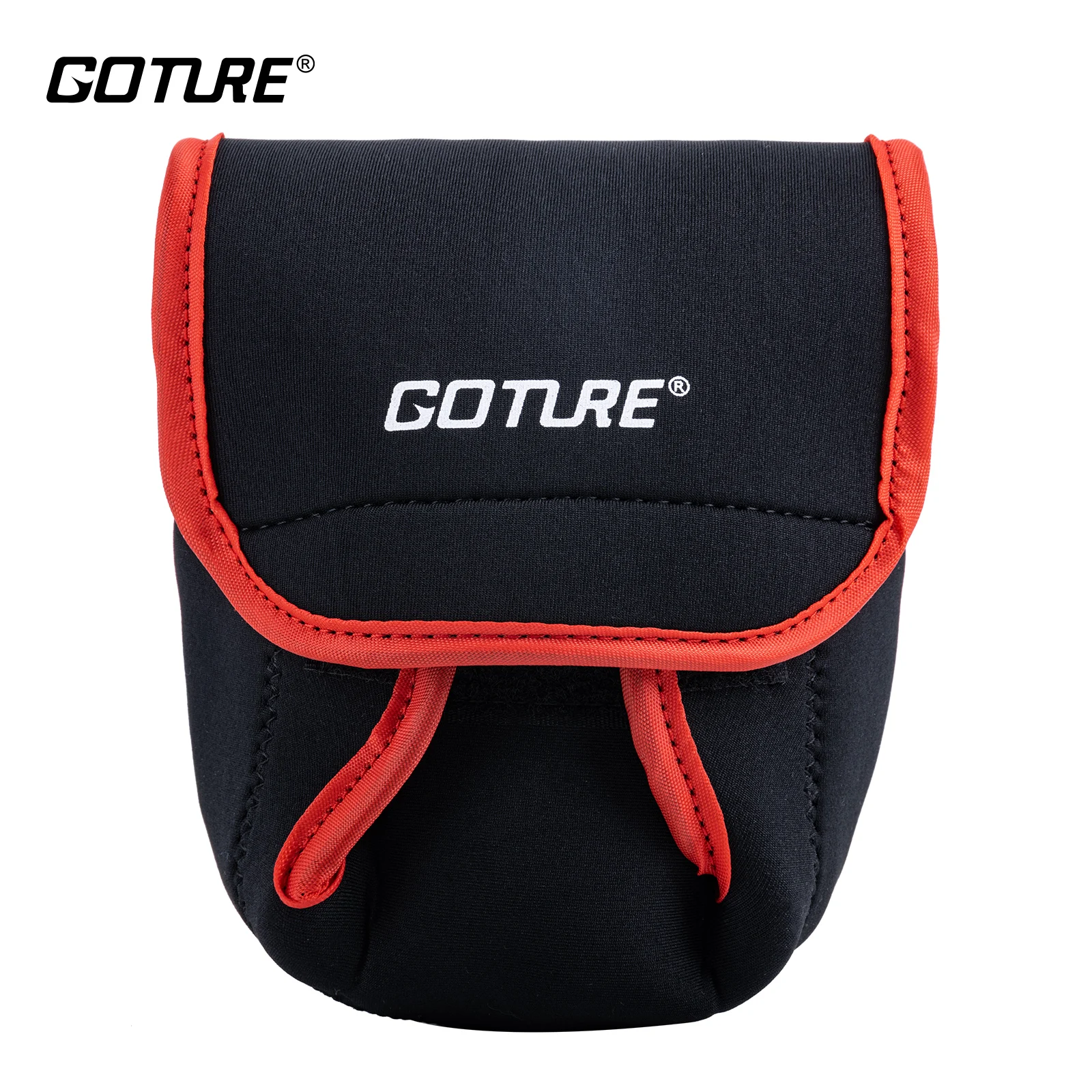

Goture Fishing Reel Protective Bag for 2500-4000 Series Reels, Durable SBR Rubber Fishing Tackle Case with Hook Loop Fastener