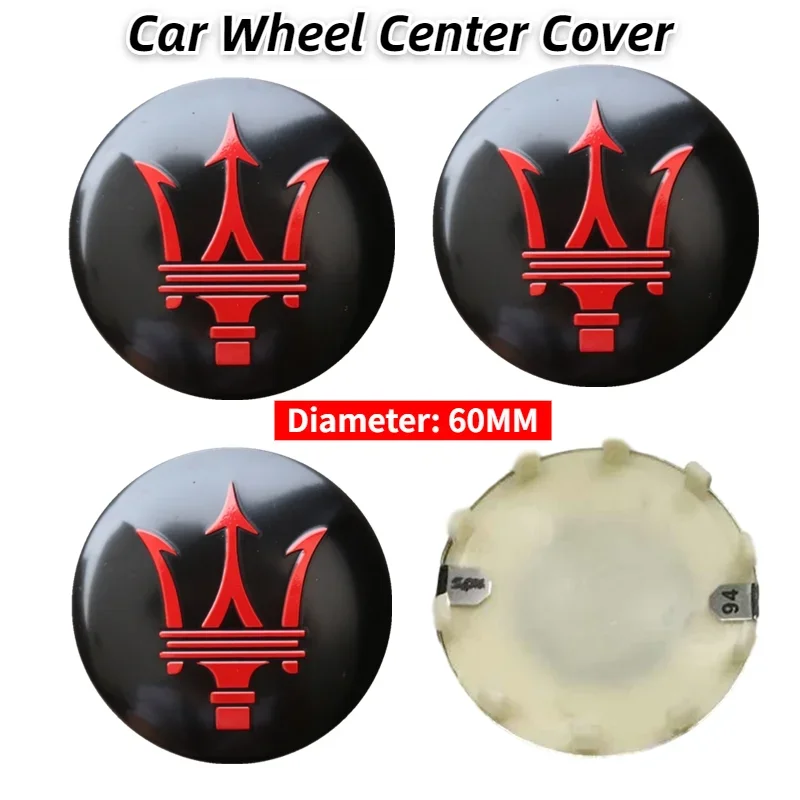 60 مللي متر عجلة السيارة مركز Hup قبعات غطاء لمازيراتي جرانتوريزمو ليفانتي جيبلي جران GC كابريو GT كواتروبورتي كوبيه اكسسوارات