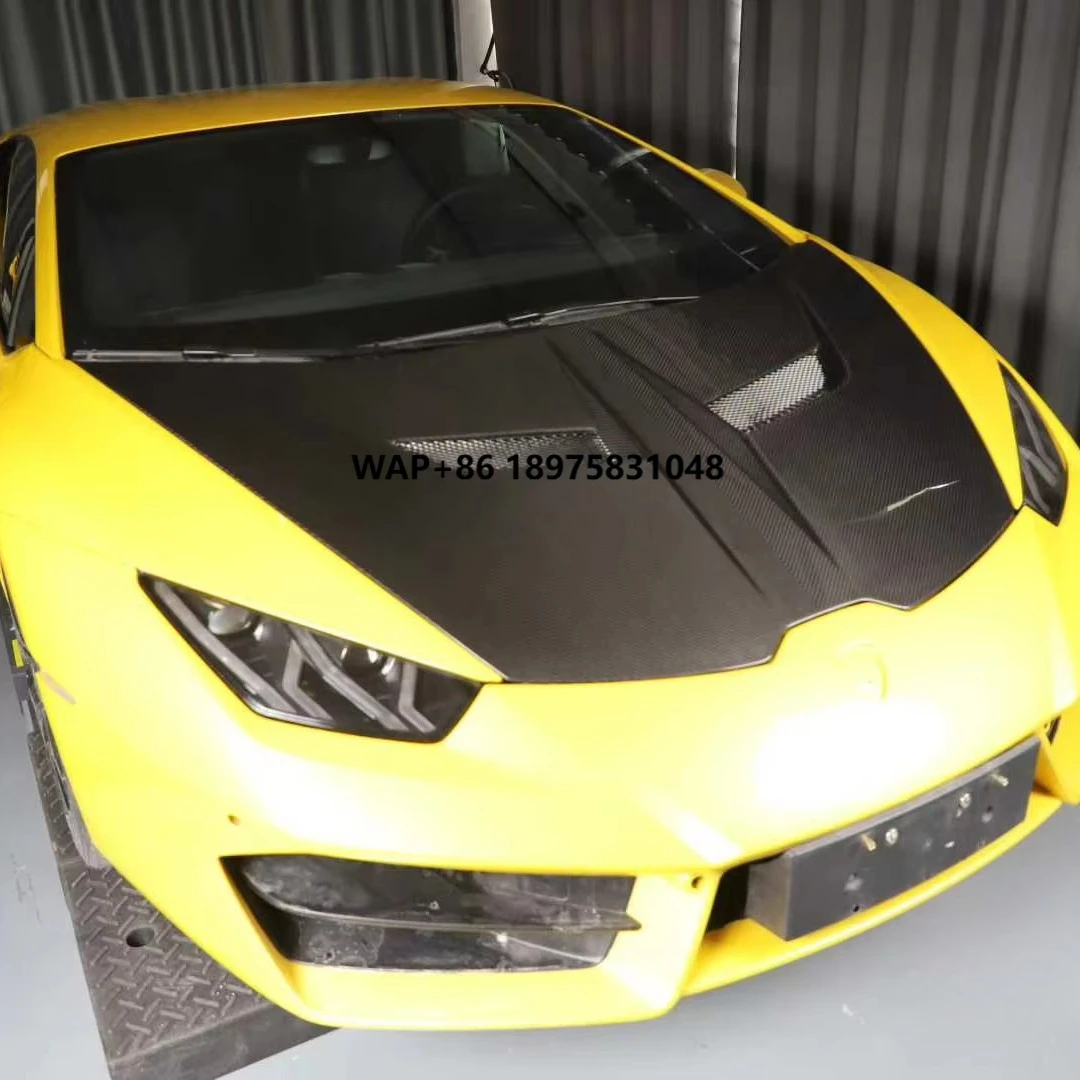 Suitable for  Hurricane Hurca LP580/610 2014-2015 V Model High-quality Carbon Fiber Hood