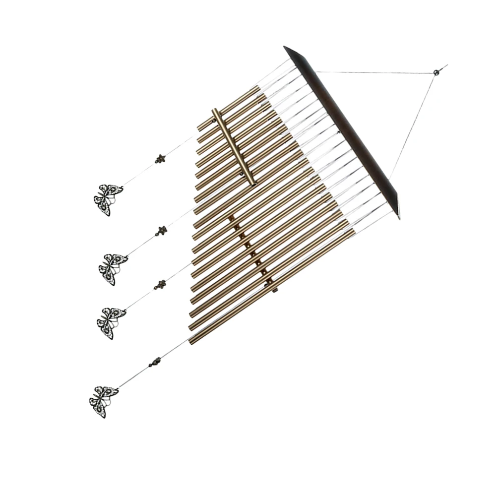 

1pc Aluminum Tube Wind Chimes Hanging Decoration Metal Bells Beautiful Sounds Garden Balcony Premium Material Outdoor Ornaments