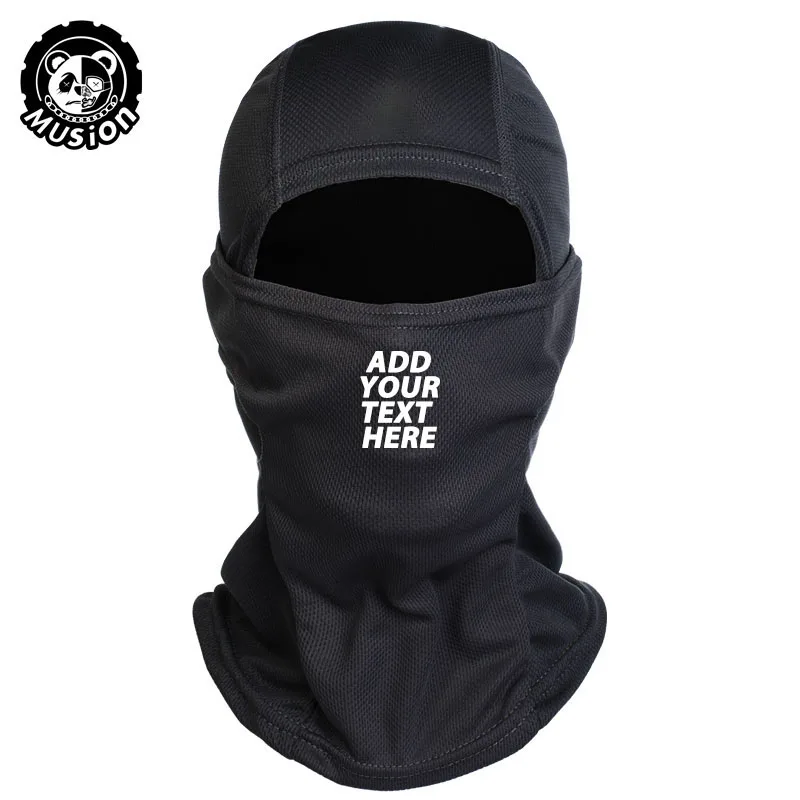 Customized Ski Mask Unique Design Logo Customized Balaclava Mask for Outdoor Sports Cyclying