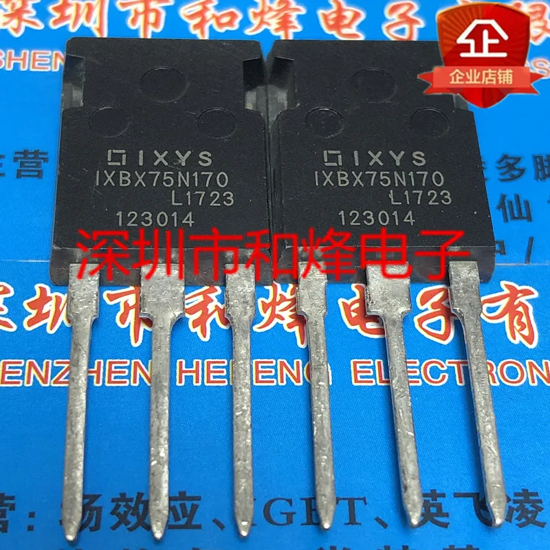 

5PCS-10PCS IXBX75N170 TO-247 1700V 75A NEW AND ORIGINAL ON STOCK