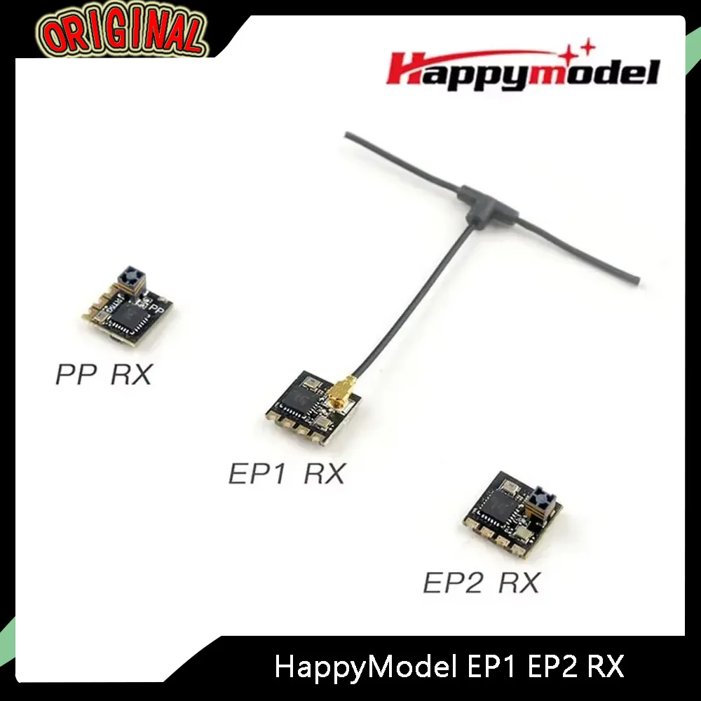 

HappyModel EP1/EP2 2.4G ExpressLRS ELRS Nano-приемник — дальнего действия для модуля ES24TX, RC-самолета FPV (LR4/LR7)