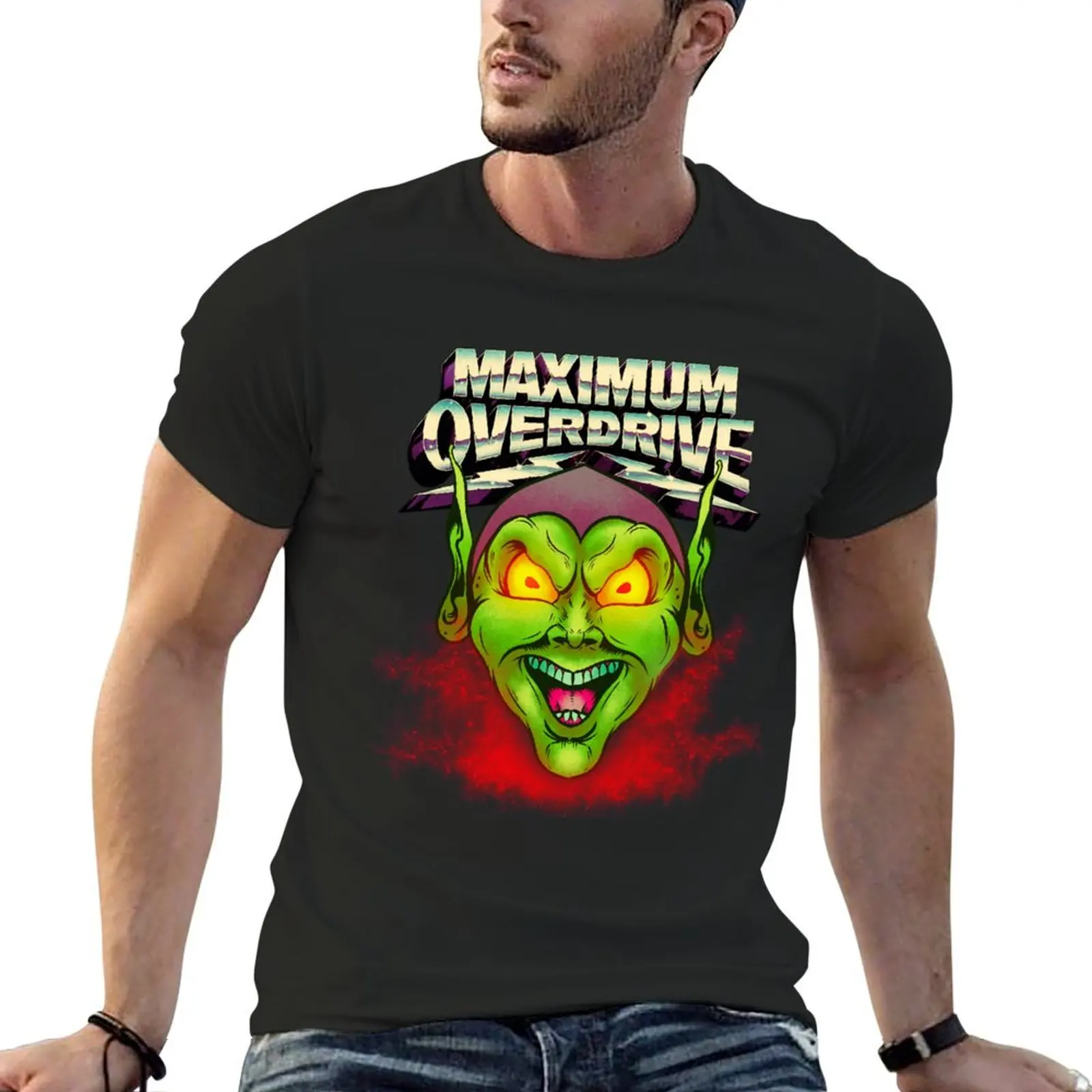 Maximum Overdrive T-Shirt oversized graphic tee sweat vintage funny t shirts for men