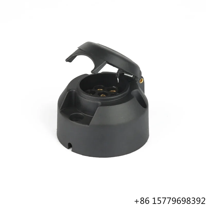 EU Style 12V 7Pin Trailer Socket Adapter Plastic Trailer Connector
