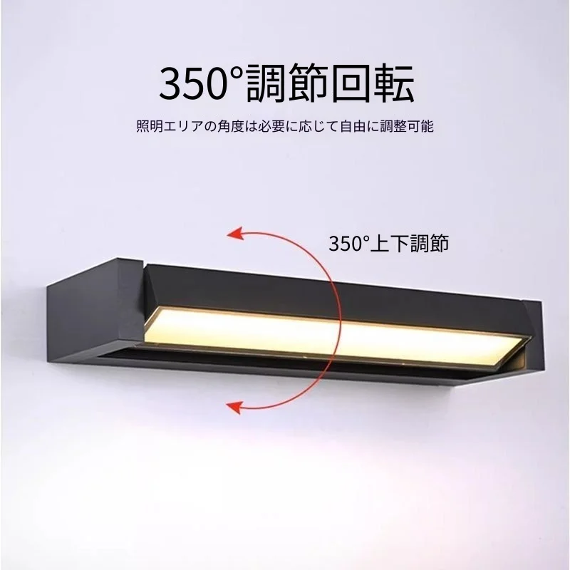 

Modern Aluminum Angle Linear LED Waterproof Wall Light Outdoor Garden Courtyard Entryway Balcony Shop Decor Novelty New