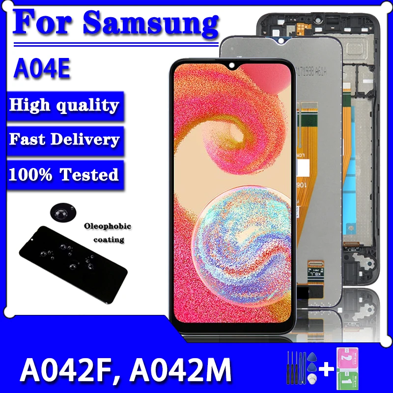 

High Quality For Samsung A04E A042M LCD Display With Touch Screen Digitizer Assembly For Samsung A04e A042F A042F/DS LCD