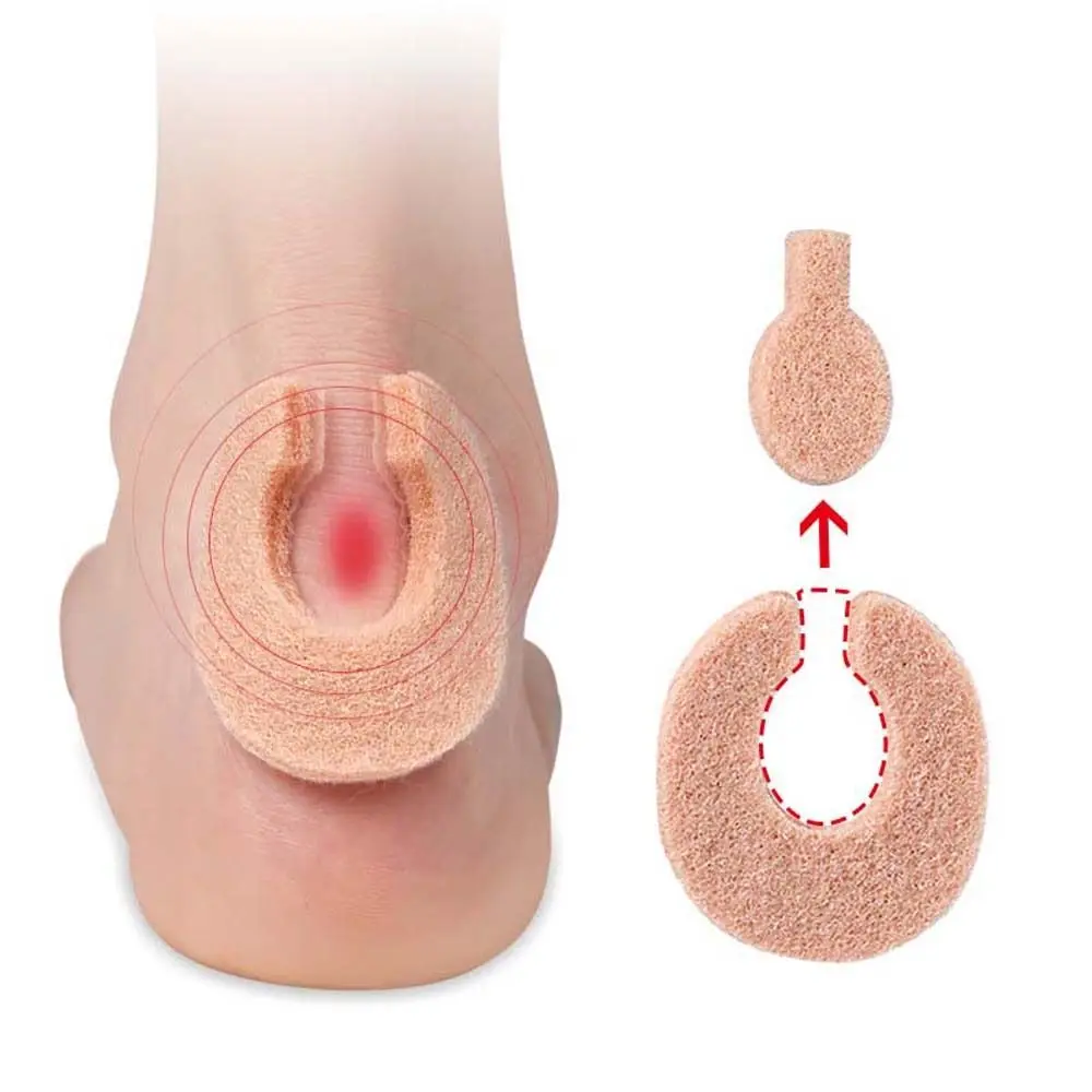 Felt Toe Pads Metatarsal Sleeve Pads Bunion Protector Callus Cushions Pads Foot Corn Bunion Pads Foot Anti-wear Sticker