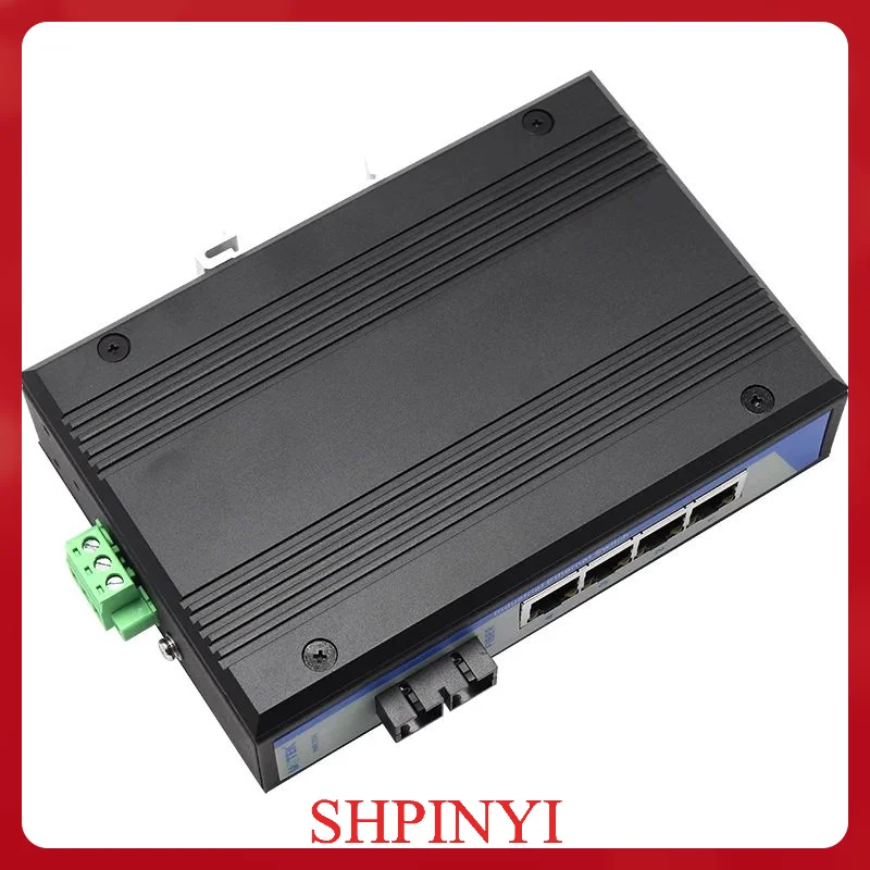 2PCS Hohe Qualität 4 Ports 1000M RJ45 Gigabit Netzwerk Fiber Optic Transceiver Konverter UT-2604GSM-SC