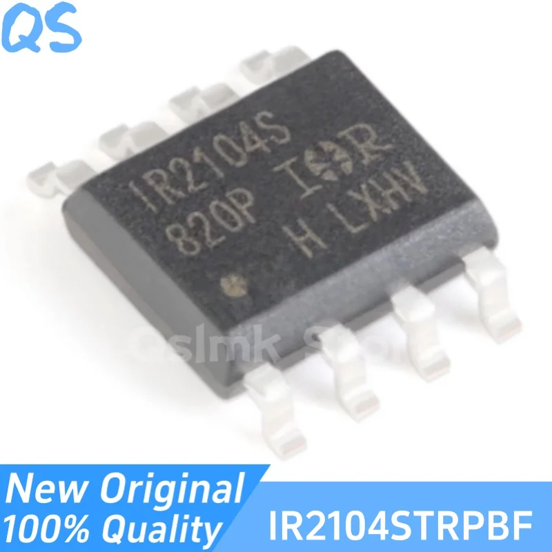 

New Original IR2104STRPBF IR2104SSOIC-8 shutdown function 600V half bridge gate driver IC chip
