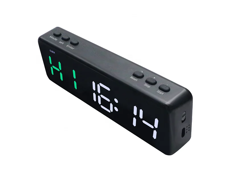 Wholesale Factory Direct Customized Logo LED Workout Digital Magnetic Countdown Mini Gym Timer