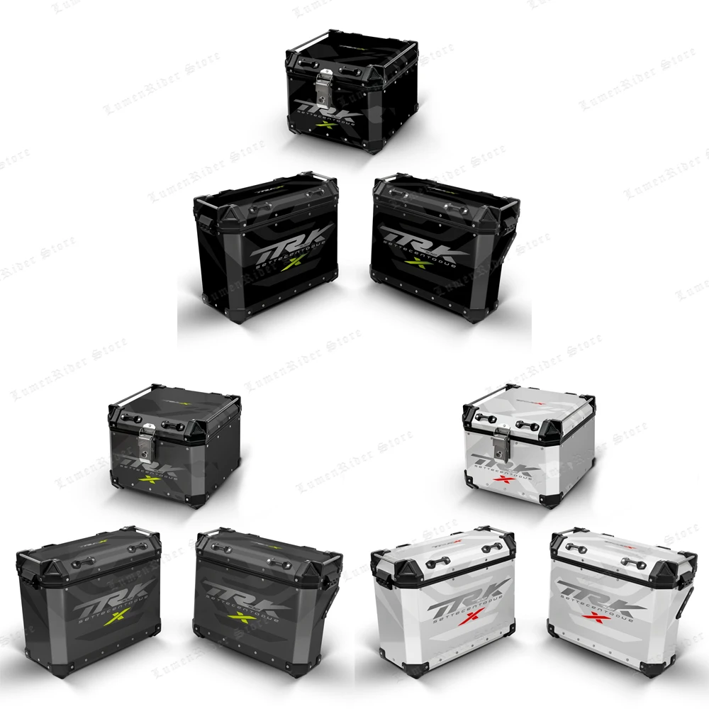 For Benelli TRK 702 X Motorcycle Vario Case Sticker Side Boxes Panniers Luggage Protection Decals