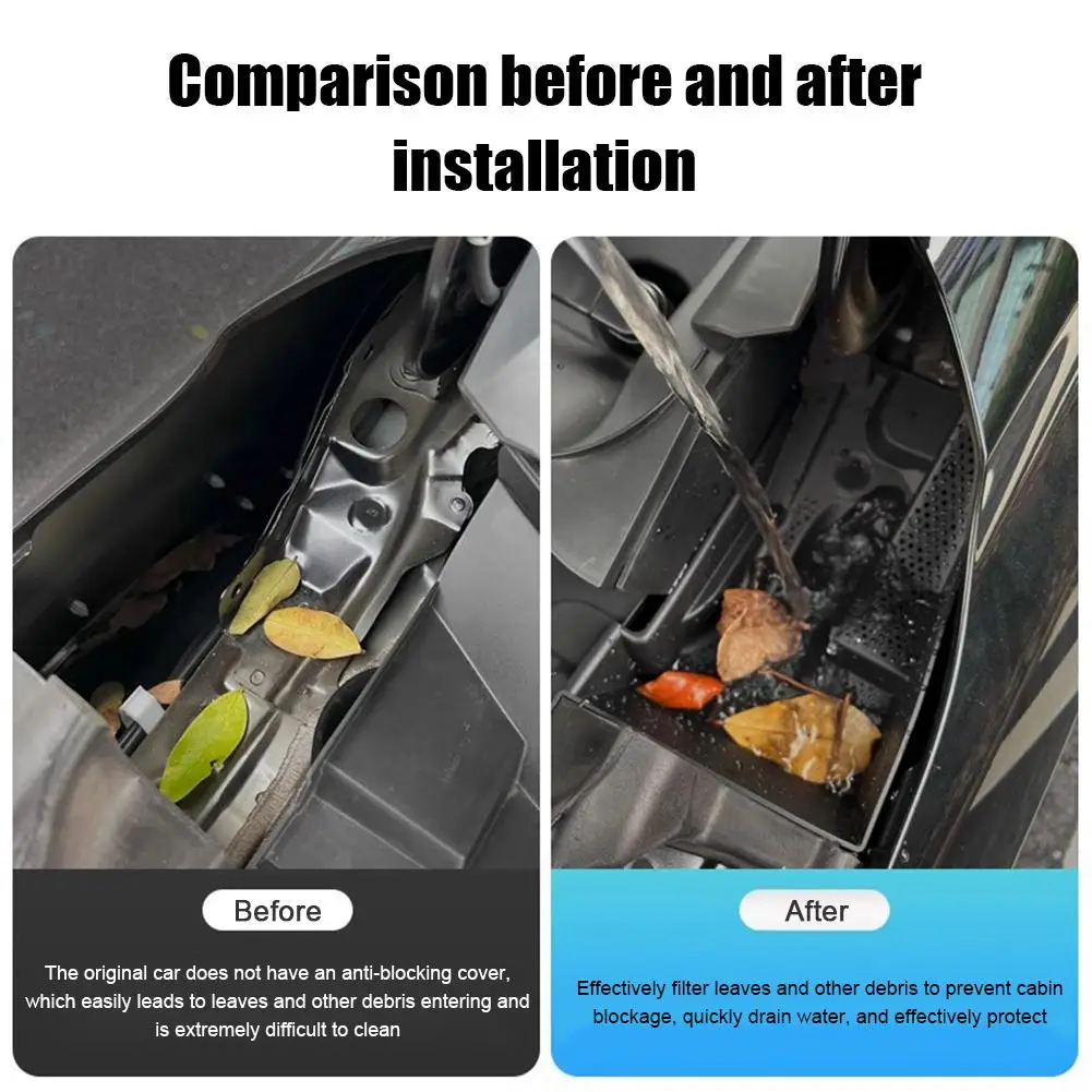 Car Styling Front Hood Cover Engine Compartment Filter Sink Net Protector Decoration Accessories For Toyota Corolla Cross 2022