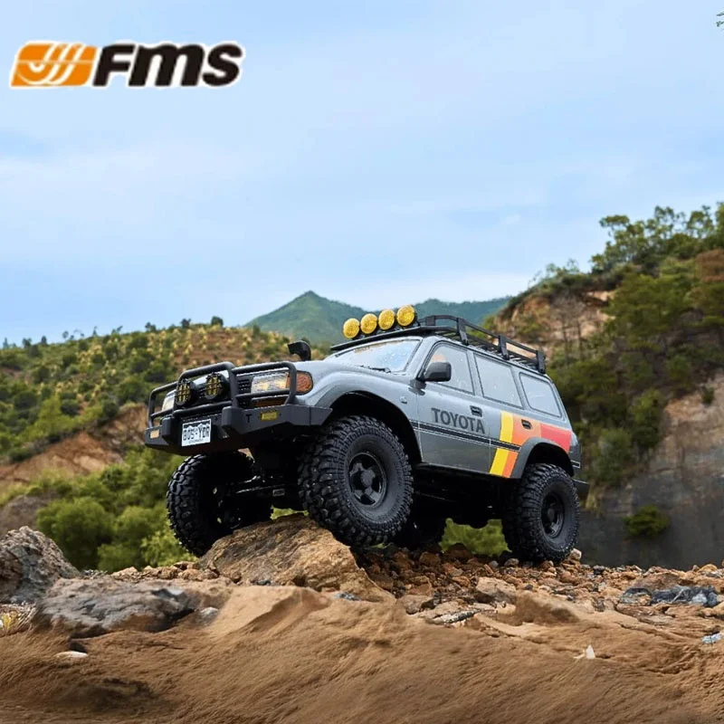 

FMS FCX10 simulation Toyota Land Cruiser LC80 climbing car 1/10 remote control electric off-road vehicle dual speed