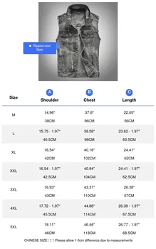 DIMUSI Spring Vintage Design Mens Denim Vest Male Retro Sleeveless Jackets Men Ripped Hole Button Jean Waistcoats Clothing 5XL 6