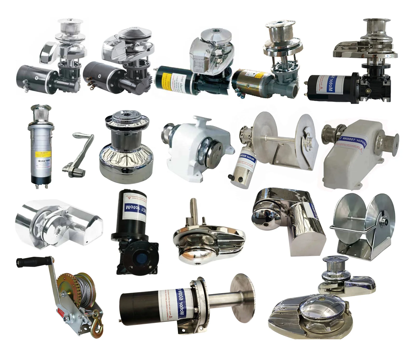 

STLF Electric Sailboat Winch OEM ODM Marine Yacht Hardware Accessories Horizontal Windlass Waterproof 24V Windlass