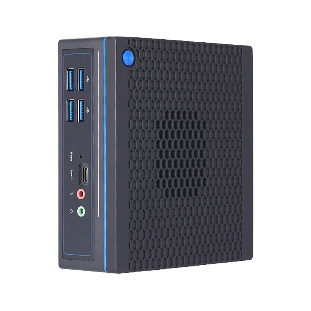 Mini PC HUNmersible, Ordinateur de Bureau, HTPC,NUC,Intel Core I3/I5/I7,BH24,Windows 11 Pro/Linux Ubunary, PRecruitment, WOL,2LAN,VGA,2HDMI fente de verrouillage