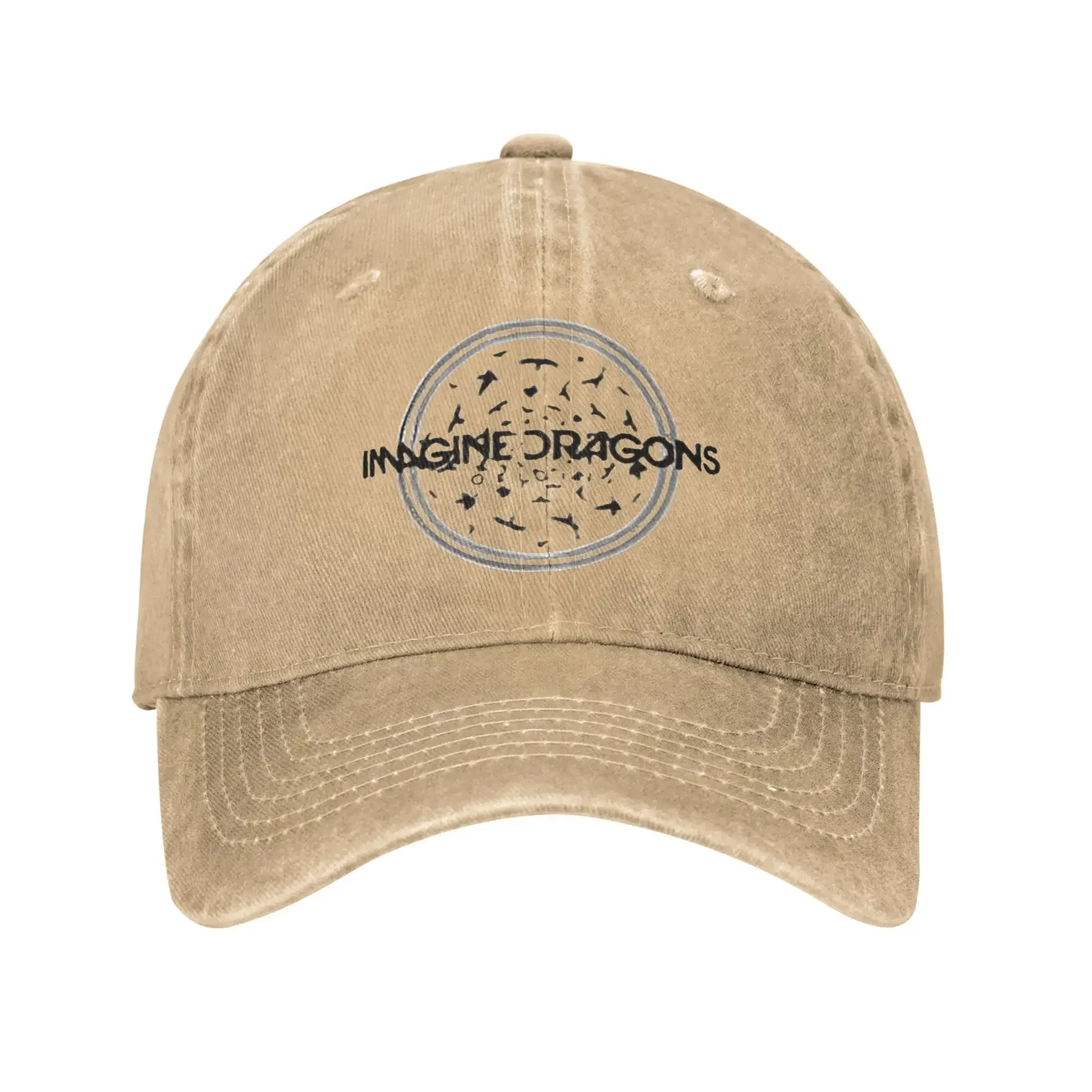 2026 Imagine Dragons Origins Birds Baseball Cap Vintage Distressed Denim Washed Band Music Sun Cap Men Women Outdoor Unstructure